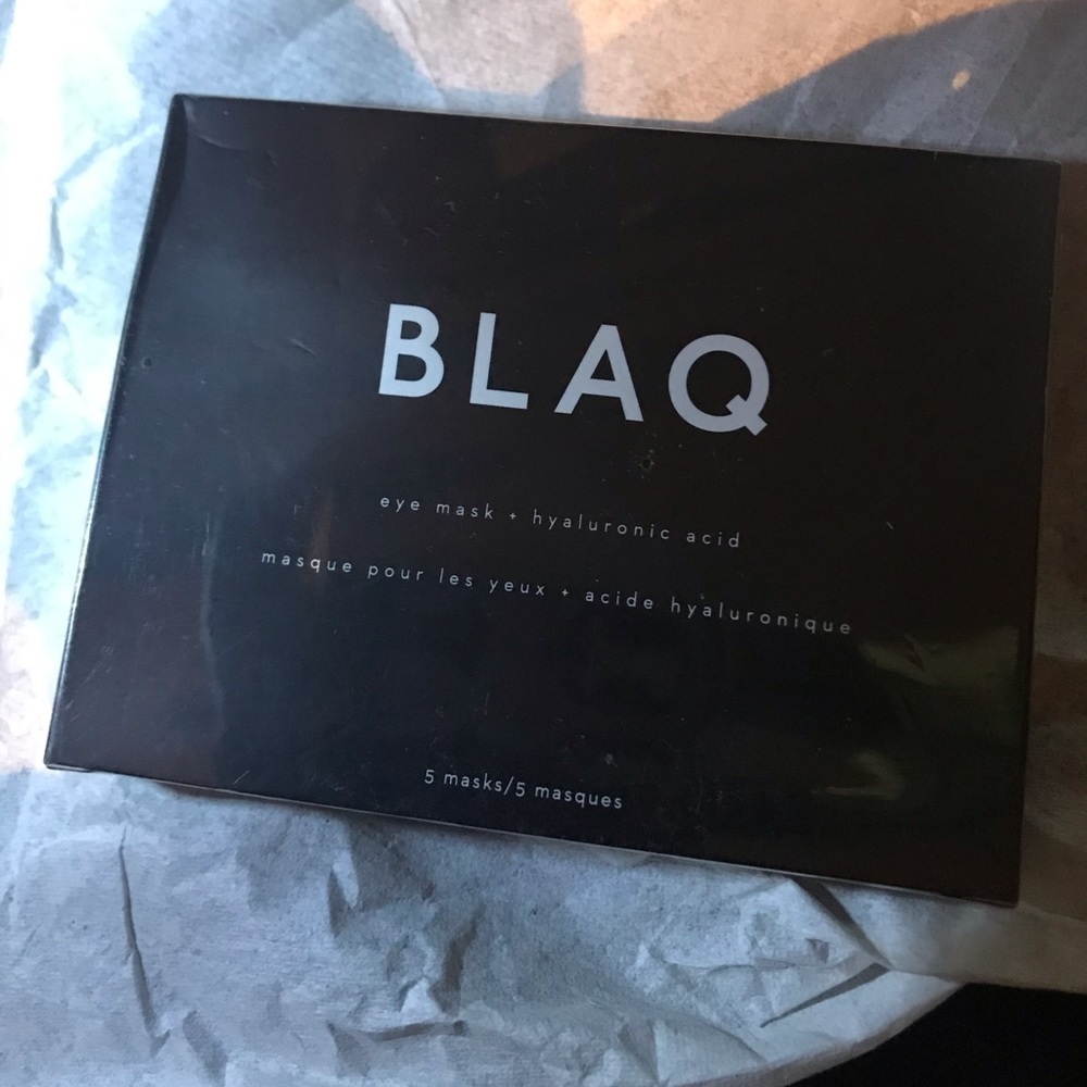 BLAQ Eye Mask + Hyaluronic Acid 5 Pack NEW Sealed - Picture 4 of 6